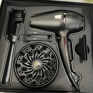 GHD Black Hair Dryer Set